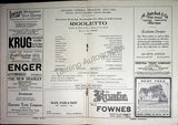 Metropolitan Opera - Program Lot 1910-1918