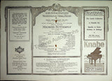 Metropolitan Opera - Program Lot 1910-1918