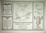 Metropolitan Opera - Program Lot 1910-1918