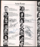 Metropolitan Opera - Season Guide 1979-1980 Signed by Multiple Artists
