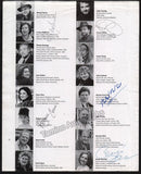 Metropolitan Opera - Season Guide 1998-1999 Signed by Multiple Artists