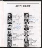 Metropolitan Opera - Season Guide 1998-1999 Signed by Multiple Artists