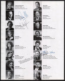 Metropolitan Opera - Season Guide 1998-1999 Signed by Multiple Artists