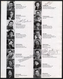 Metropolitan Opera - Season Guide 1998-1999 Signed by Multiple Artists