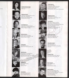 Metropolitan Opera - Season Guide 2001-2002 Signed by Multiple Artists