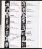 Metropolitan Opera - Season Guide 2001-2002 Signed by Multiple Artists