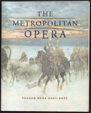 Metropolitan Opera - Season Guide 2001-2002 Signed by Multiple Artists
