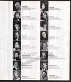 Metropolitan Opera - Season Guide 2001-2002 Signed by Multiple Artists