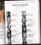 Metropolitan Opera - Season Guide 2002-2003 Signed by Multiple Artists