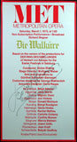 Metropolitan Opera - Set of 4 Der Ring des Nibelungen Mini Posters Signed