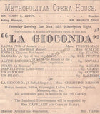 Metropolitan Opera - Set of Clips from the 1st Season 1883-1884