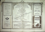 Metropolitan Opera - Sunday Concerts Program Lot 1910-1915