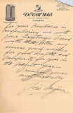 Mojica, Jose - Autograph Letter Signed 1929