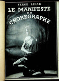Moore, Lillian - Signed Book "Le Manifeste du Choreographe" by Serge Lifar