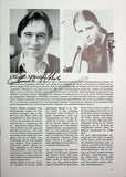 Mullova, Viktoria - Abbado, Claudio - Double Signed Program Bonn 1987