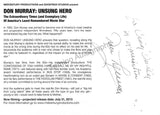 Murray, Don - Signed Flyer