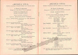 Musica Viva Festival - Bavarian State Opera and Radio - Lot of 8 Programs 1952-1962