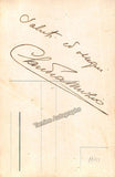 Muzio, Claudia - Signed Photo Postcard in Tosca