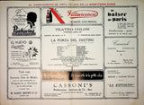 Muzio, Claudia - Teatro Colón Program Lot 1919-1934