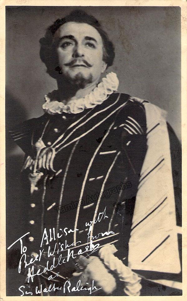 NASH, Heddle Signed Photo Authentic Signature Tamino