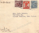 Nehru, Jawaharlal - Signed Album Page