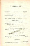 Neruda, Wilma - Concert Program London 1880 - Hans Richter