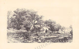 New York Houses and Landscapes - Collection of 61 Plates by Eliza Greatorex 1870s