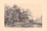 New York Houses and Landscapes - Collection of 61 Plates by Eliza Greatorex 1870s