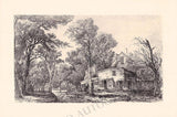 New York Houses and Landscapes - Collection of 61 Plates by Eliza Greatorex 1870s