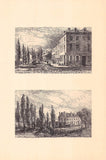New York Houses and Landscapes - Collection of 61 Plates by Eliza Greatorex 1870s