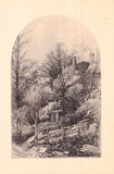 New York Houses and Landscapes - Collection of 61 Plates by Eliza Greatorex 1870s