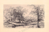 New York Houses and Landscapes - Collection of 61 Plates by Eliza Greatorex 1870s