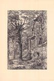 New York Houses and Landscapes - Collection of 61 Plates by Eliza Greatorex 1870s