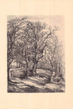 New York Houses and Landscapes - Collection of 61 Plates by Eliza Greatorex 1870s