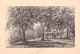 New York Houses and Landscapes - Collection of 61 Plates by Eliza Greatorex 1870s