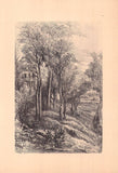 New York Houses and Landscapes - Collection of 61 Plates by Eliza Greatorex 1870s