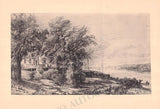 New York Houses and Landscapes - Collection of 61 Plates by Eliza Greatorex 1870s