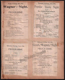 New York Opera and Theater Program Clip Album 1891-1894