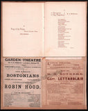 New York Opera and Theater Program Clip Album 1891-1894