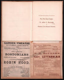 New York Opera and Theater Program Clip Album 1891-1894