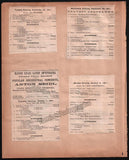 New York Opera and Theater Program Clip Album 1891-1894