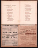 New York Opera and Theater Program Clip Album 1891-1894