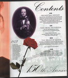 New York Philharmonic - 150th Gala Anniversary Program