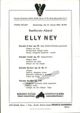 Ney, Elly - Lot of 5 Programs 1950s