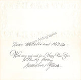Nijinska, Bronislava - Autograph Note Signed 1968