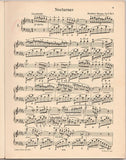 Nocturnes (Chopin) Signed Score