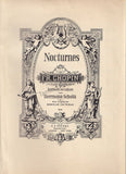 Nocturnes (Chopin) Signed Score