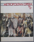 Norman, Jessye and others - Signed Book Metropolitan Opera, New York 1986/87