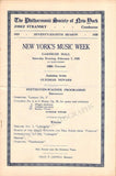 Novaes, Guiomar - Lot of 4 Concert Programs New York 1918-1920