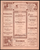 Novaes, Guiomar - Lot of 4 Concert Programs New York 1918-1920